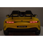 Elektrické autíčko Mercedes-Benz GT63 AMG - dvojmiestne, žlté